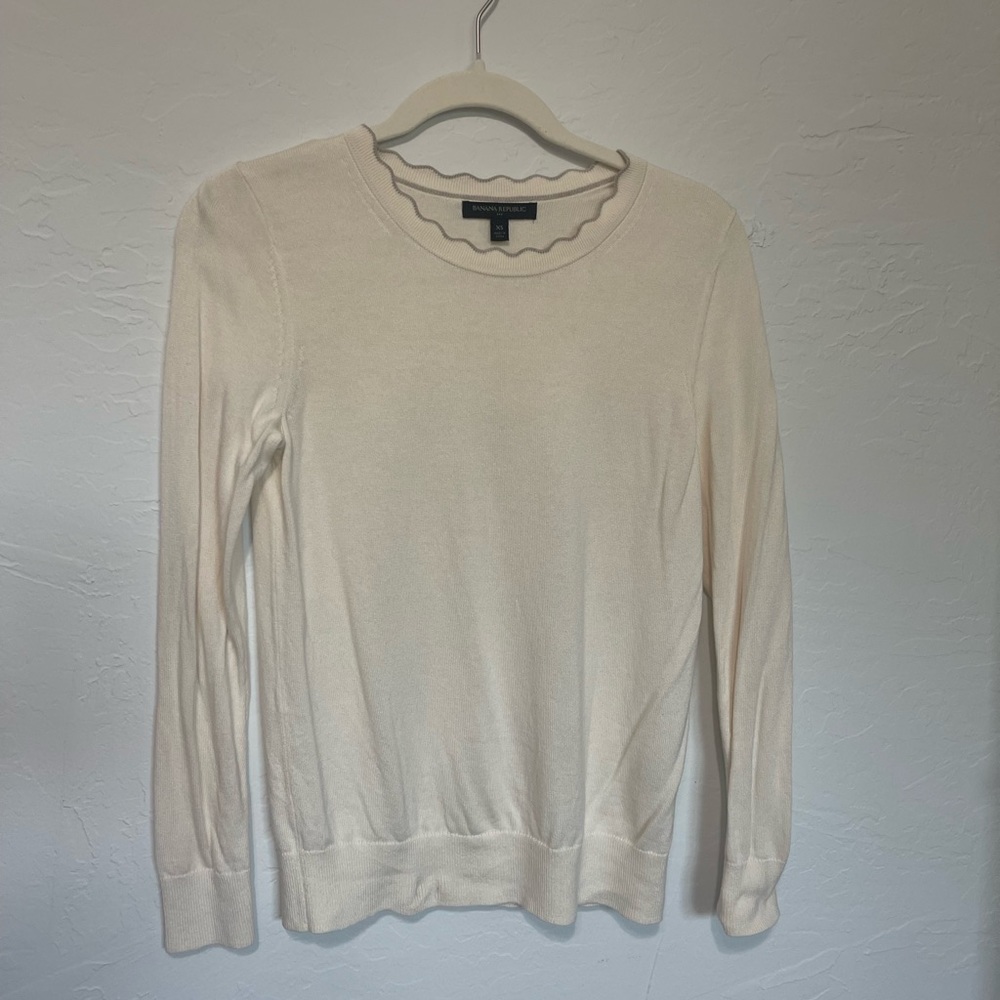 Banana Republic Cream Sweater